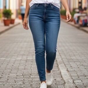 Lucky Brand Bridgette Skinny Jeans Medium Wash Women's Size 8/29‎ Classic Style